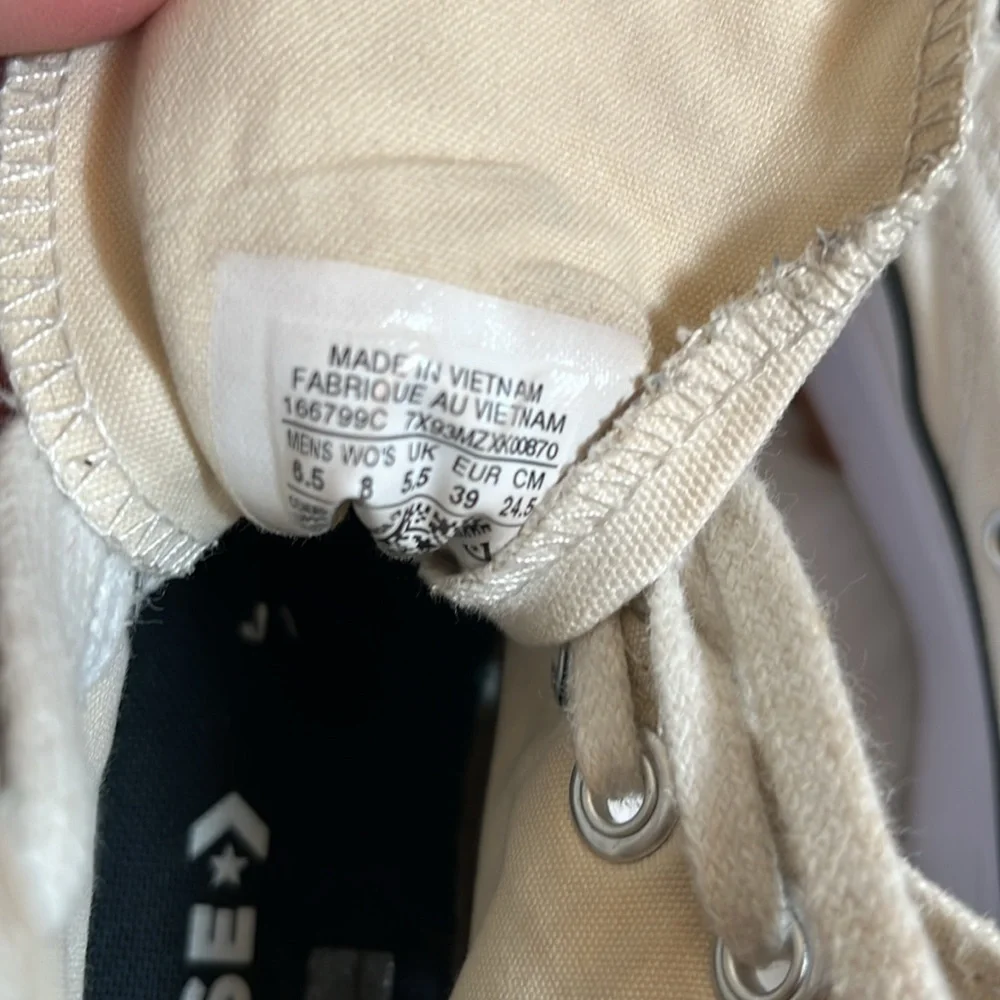 Converse White Run Star Hike Hi Platform Sneakers - Picture 14 of 16